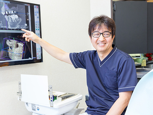 インプラント治療をするためのカウンセリング